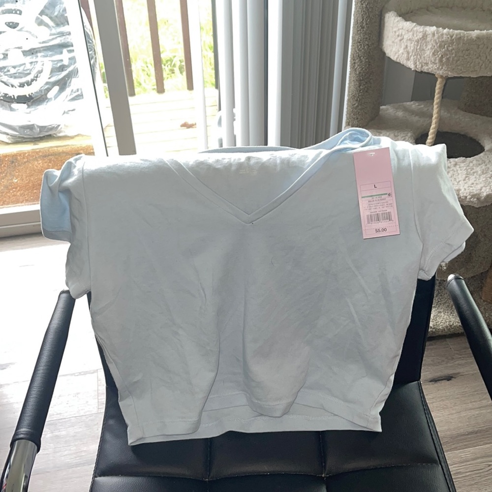 Large wild fable crop top nwt